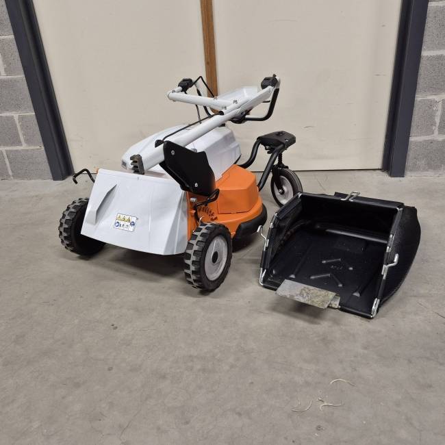 Ingeklapte STIHL gazonmaaier